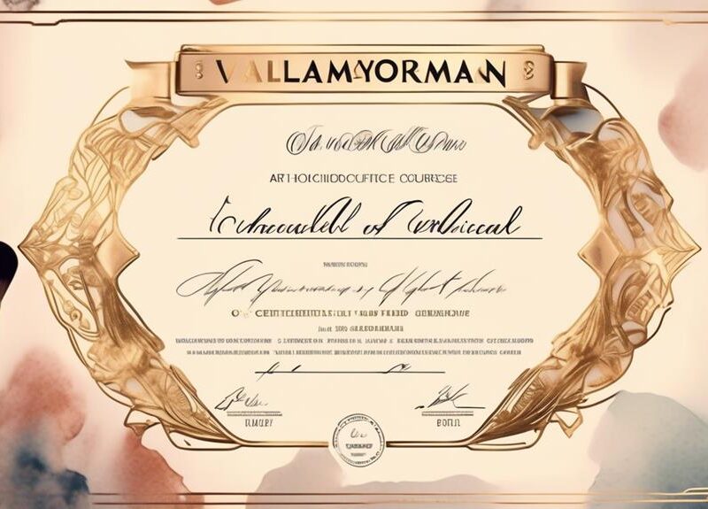 Makeup Course Certificate